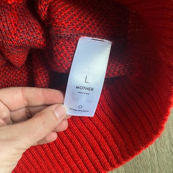 MOTHER the long-jump Jumper Lover Not A Fighter L NWT - Picture 4 of 6